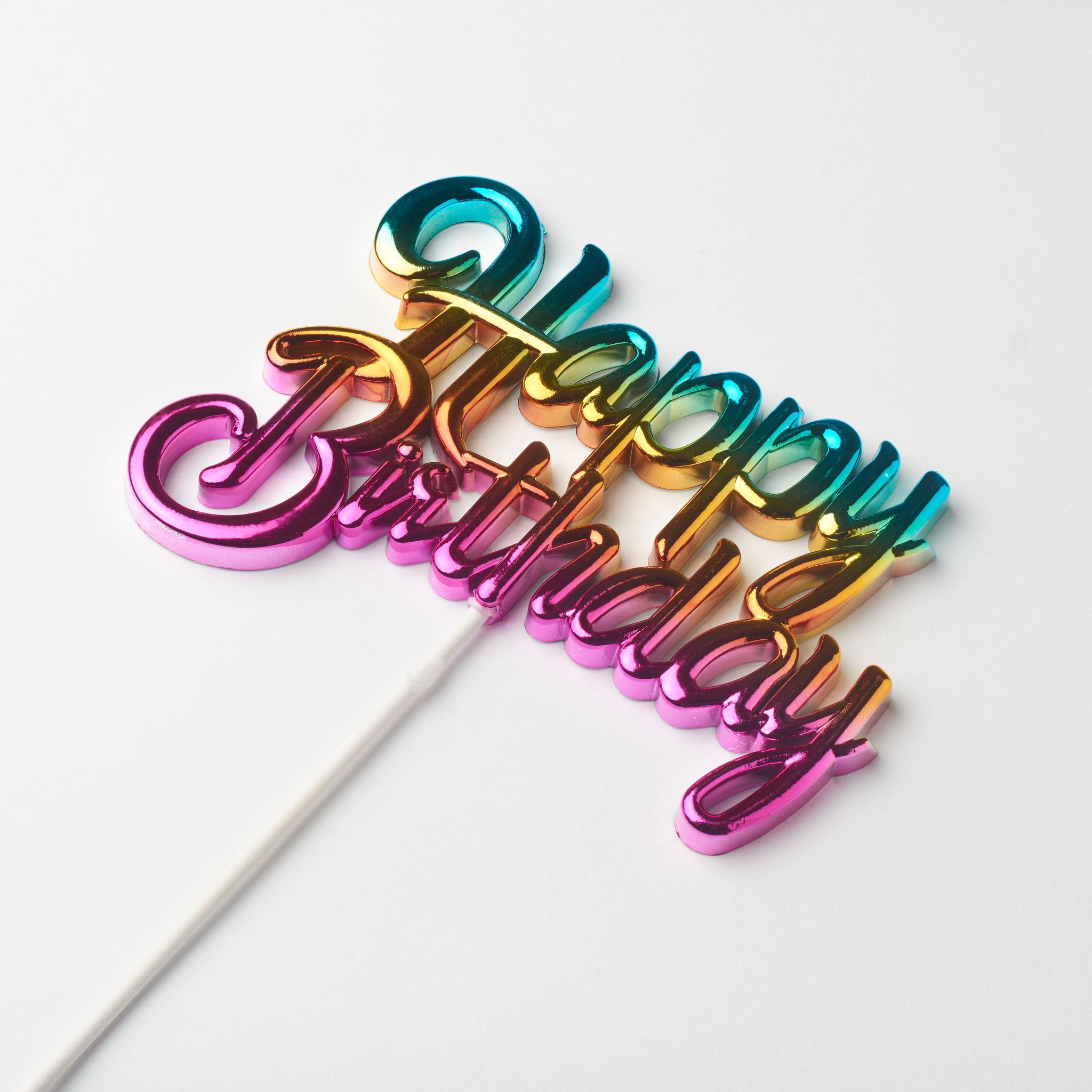 Happy Bday Sticks